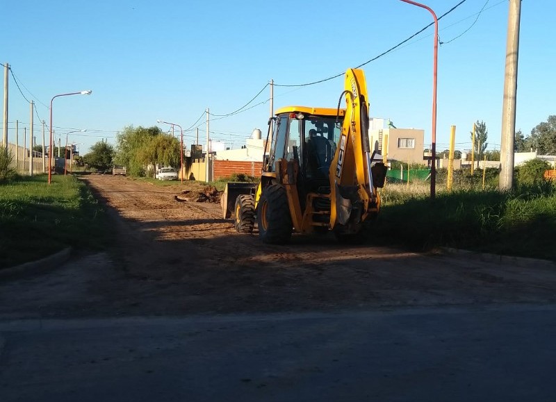 Maquinaria en acción.