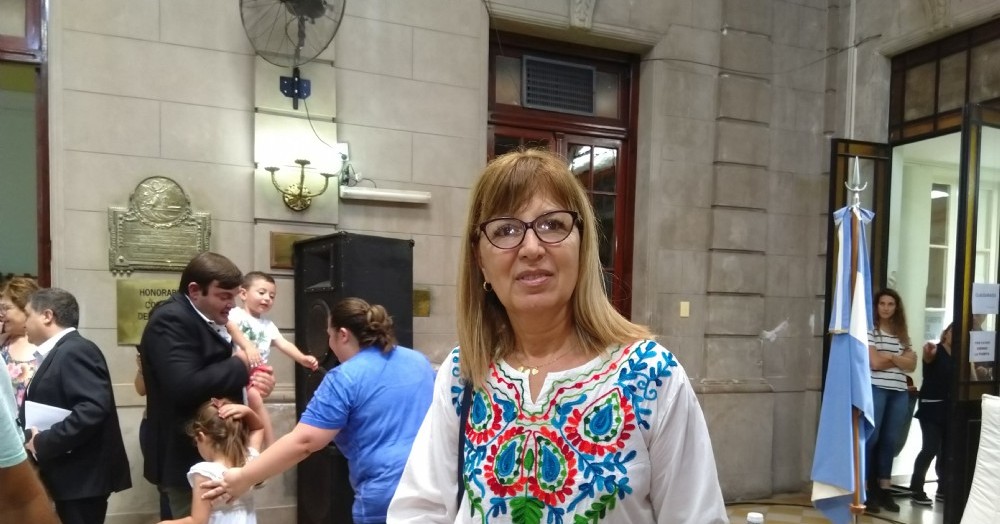 La concejal mandato cumplido Sonia Vega.