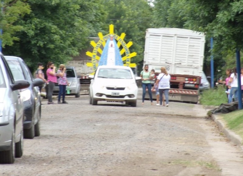 Un pasaje de la recorrida.