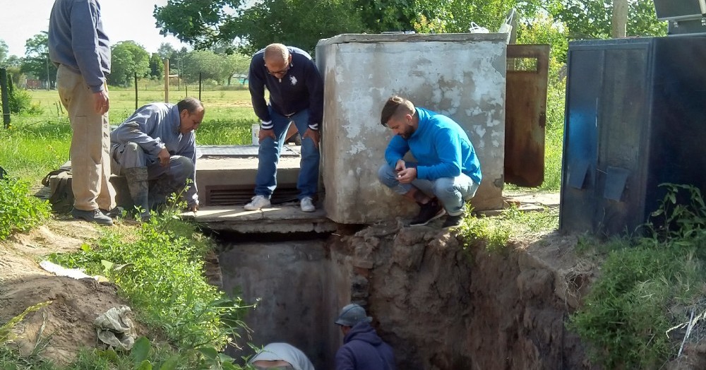 Trabajan en el Pozo 6.