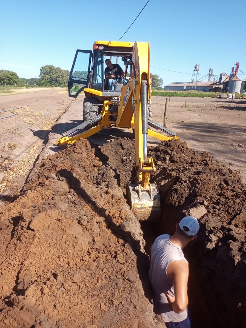 Cuadrilla en acción.