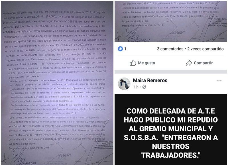 El principal apuntado es el gremio que conduce Juan Albercht.
