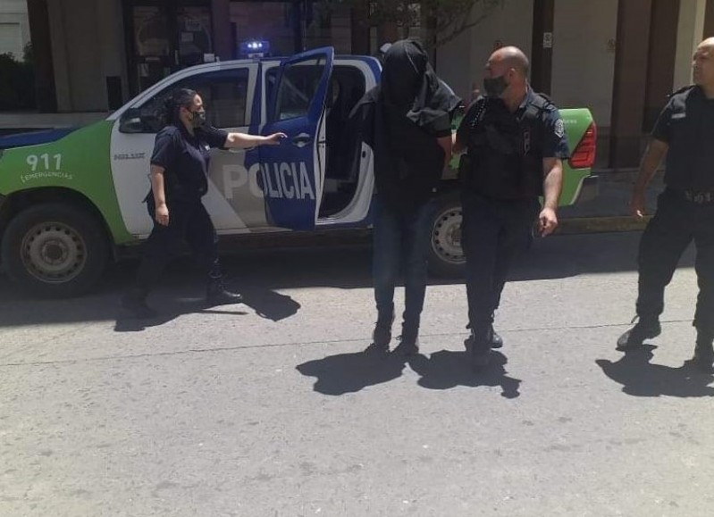 La captura (foto: El Nuevo Rojense).