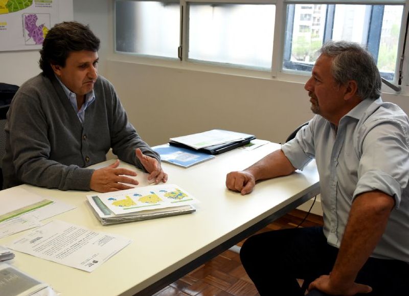 El intentende Claudio Rossi firmó los convenios correspondientes.