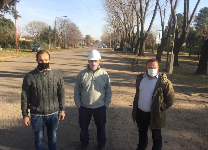 Daniel Boyeras, Javier Magistratti y Guillermo Lionetti.