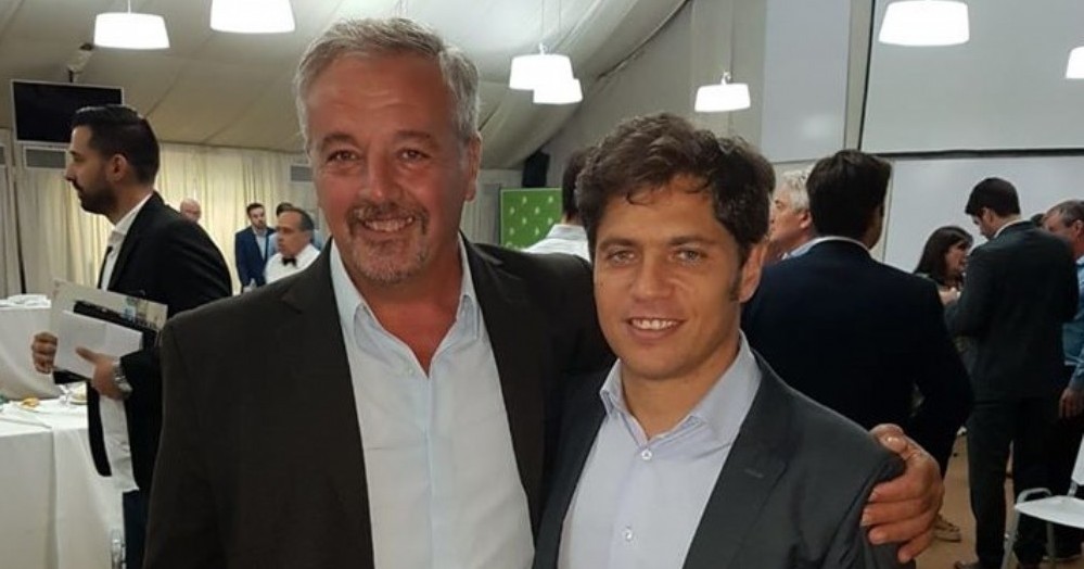 Claudio Rossi y Axel Kicillof.