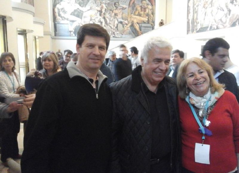 Pablo Molina en el Congreso massista.