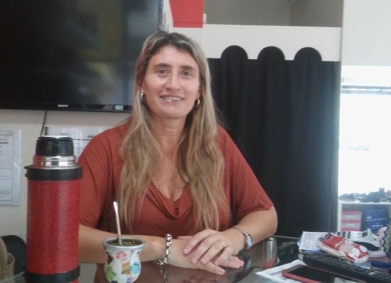 Charlamos, mates de por medio, con Silvina Chein