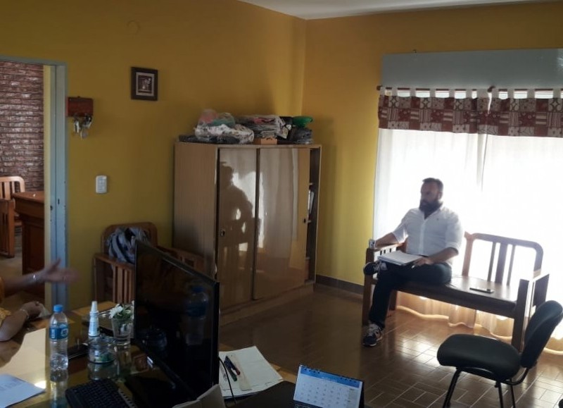Encuentro con la delegada.