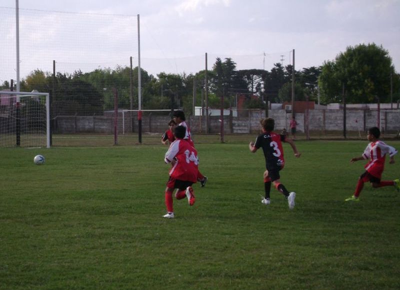 A la cancha tras tantas lluvias.