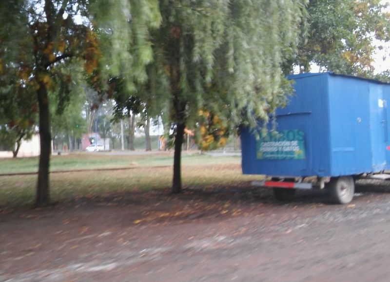 La casilla ya está instalada en Barrio Nehuenche.