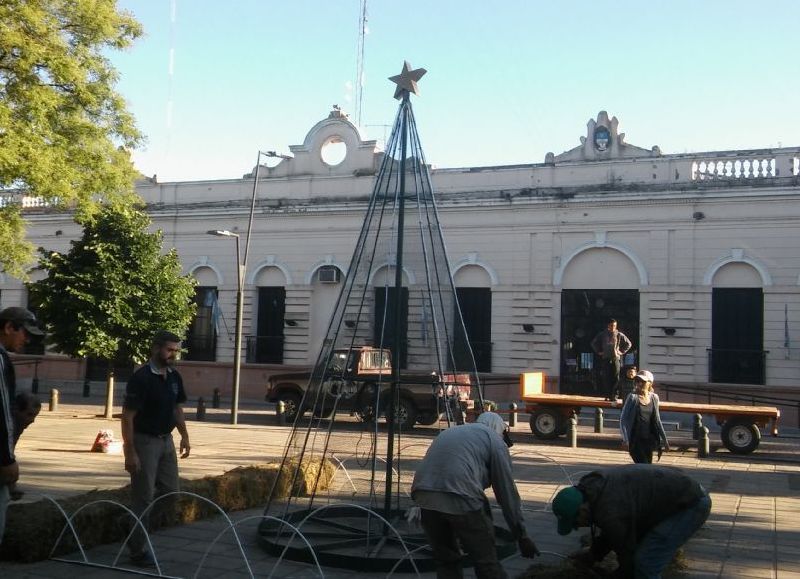 Labores en la jornada del sábado.