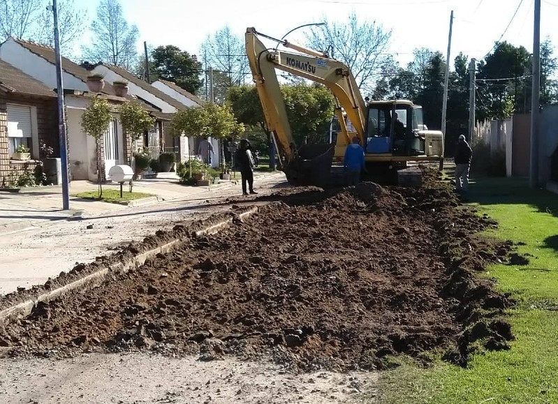 Primeros movimientos de suelo.