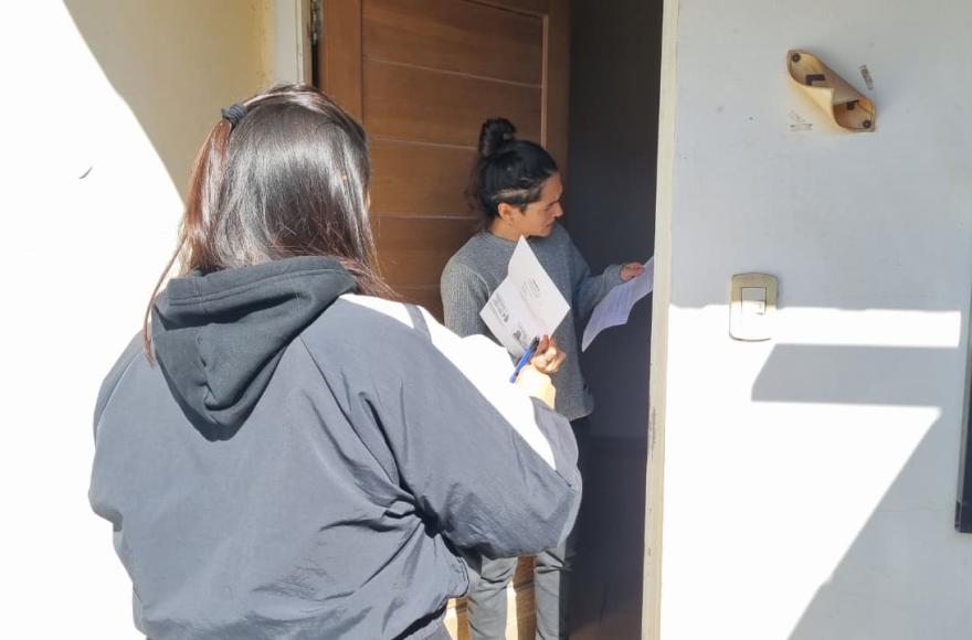 Relevamiento escriturario en el Barrio Covendiar 2