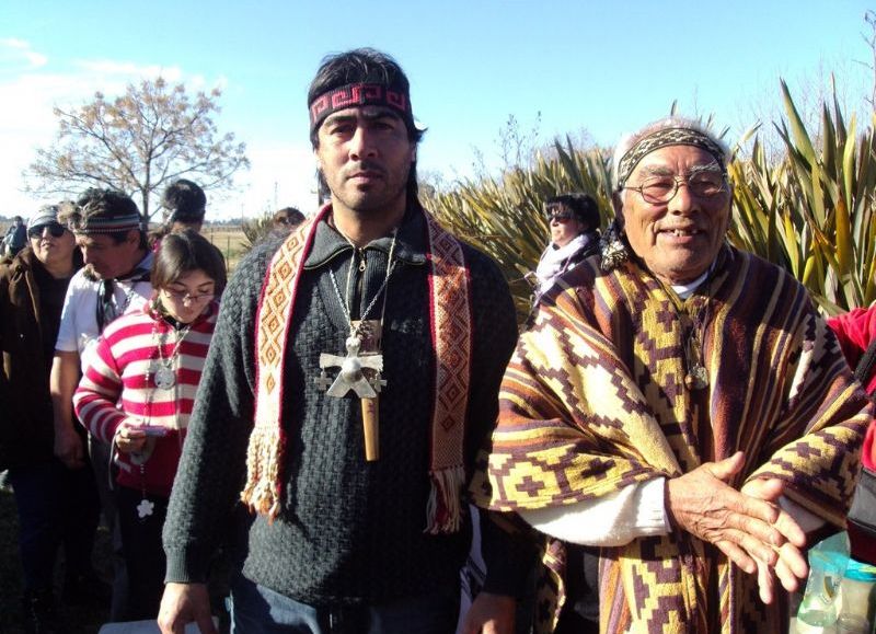 Oscar Farías del Movimiento Mapuche de Junín.