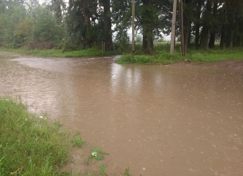 La lluvia no da tregua.