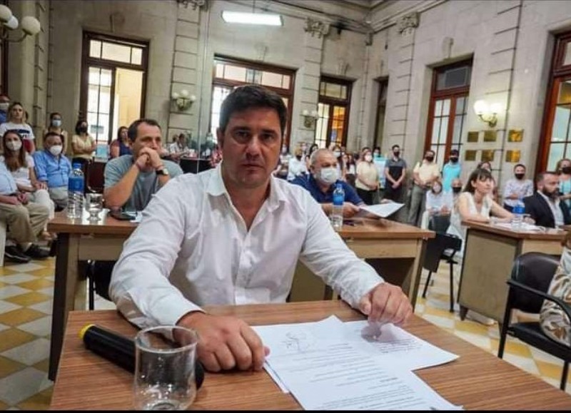 Ricardo Bini, concejal del Frente de Todos.