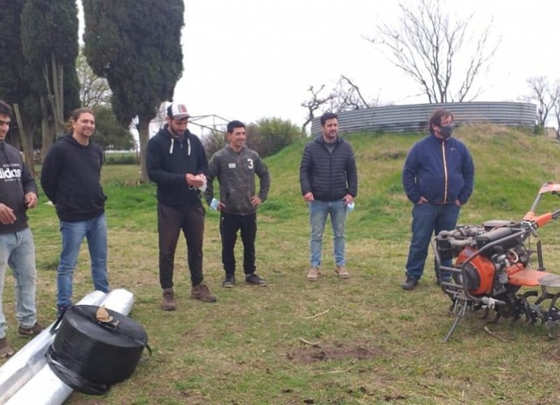 El precandidato a concejal del Frente de Todos se encuentra de recorridas.