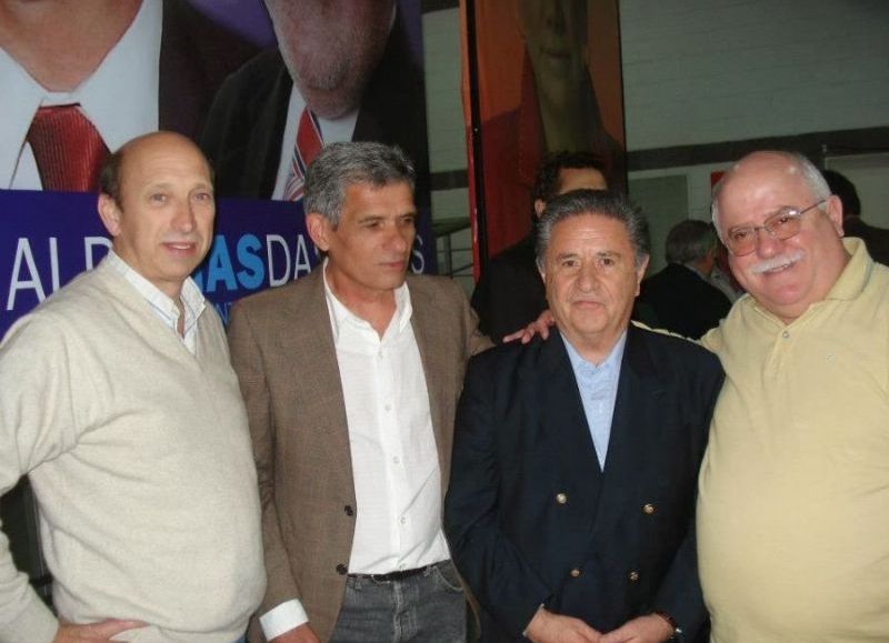 Cuarteto: Vivero junto a Ramón Castro, Eduardo Duhalde y Pedro Solé.