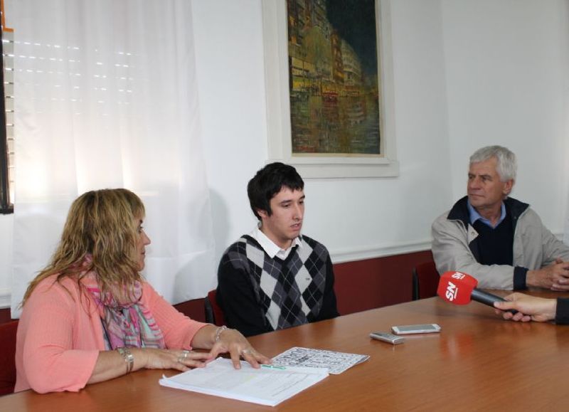 Cecilia Acerbo, Felipe Boz y Alejandro Elcoro.