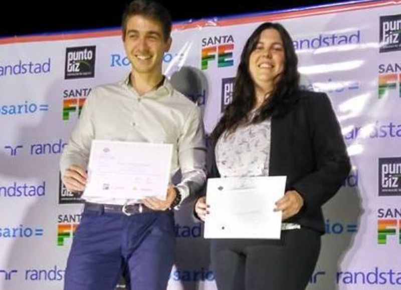Manuel Díaz Ortubia y Melisa Di Giácomo.