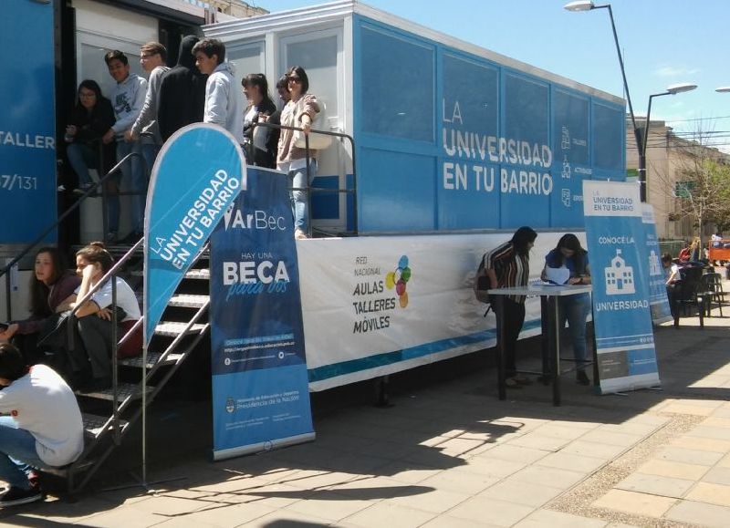 Actividades en en Plaza San Martín.