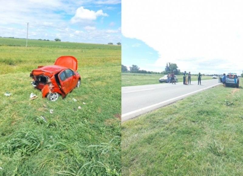 Un accidente en la zona de Pergamino sobre la Ruta Nacional 188, a la altura de la Feria Arbeleche, tuvo lugar entre dos automóviles alrededor de las 14:30 de este domingo. 