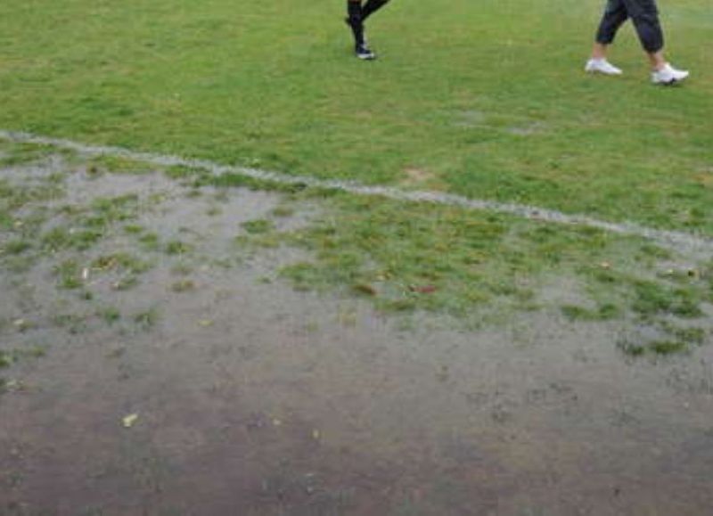 Canchas anegadas.