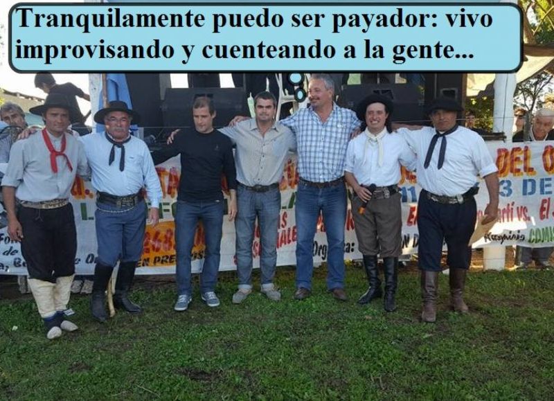 "Macaniador" había sido el hombre, ansina...