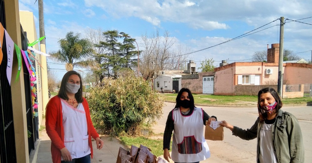 Actividad en la Escuela Especial N° 501.