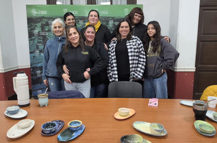 Finalizó la cursada del segundo grupo del taller municipal de cerámica