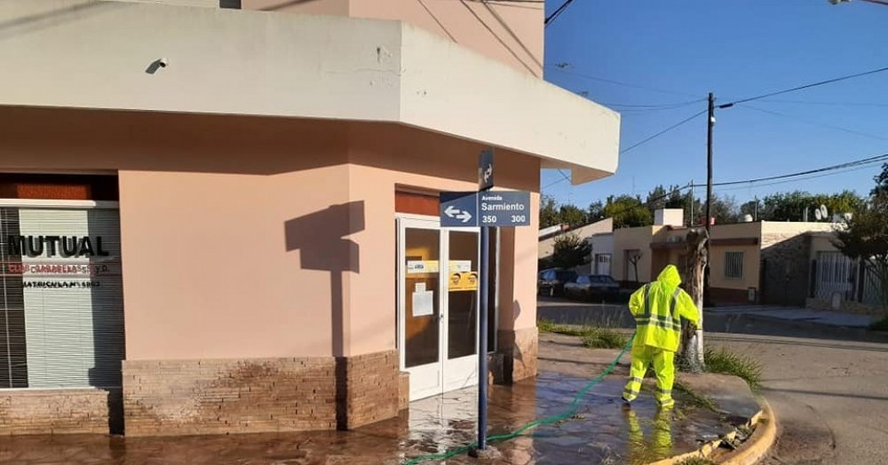 Limpieza y desinfección.