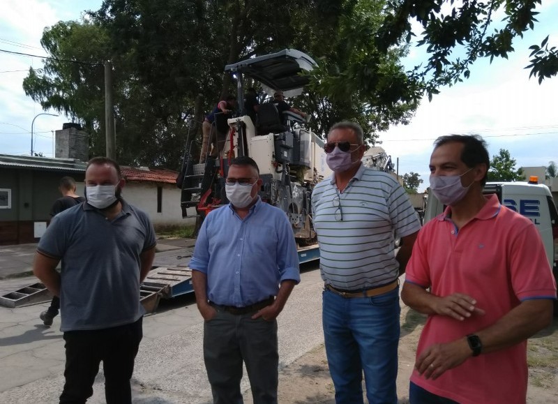 Recorrida de las autoridades.