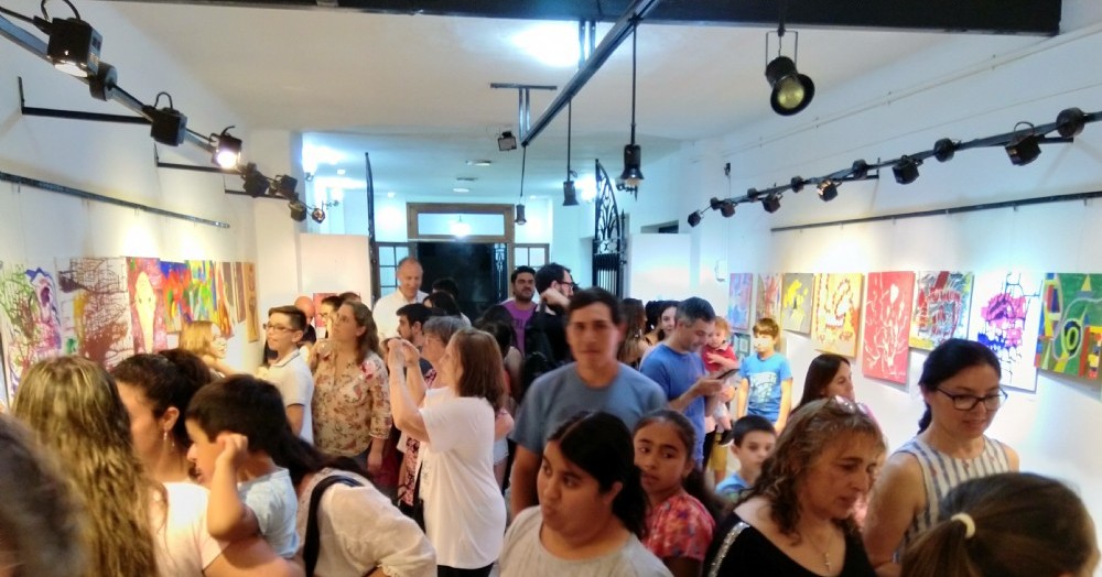 Exposición en el Centro Cultural Sabato.