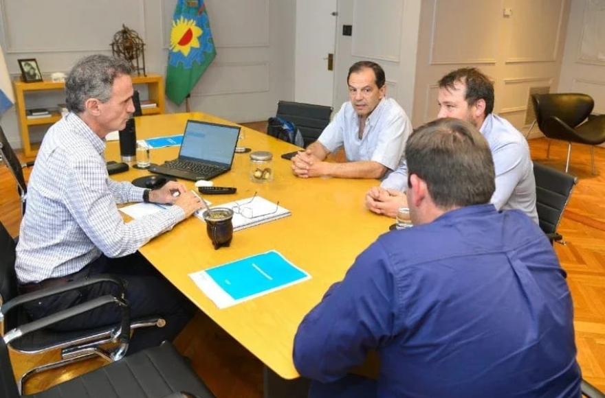 Reunión con el ministro Katopodis.
