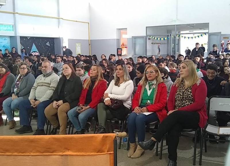 Participó toda la comunidad educativa.