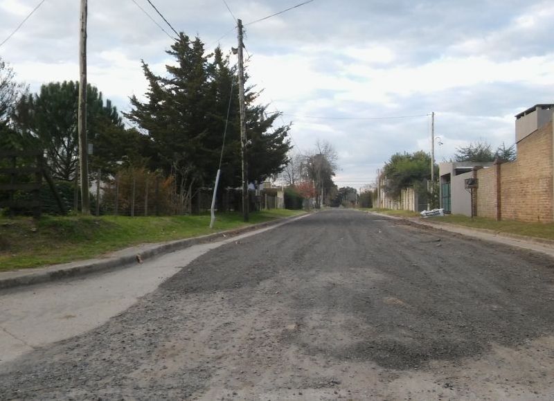 Los trabajos ya están terminados.
