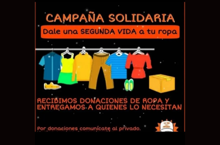 Yamila Moreyra inició una campaña en busca de recolectar ropa de abrigo, calzado, frazadas y elementos para mitigar el frío.