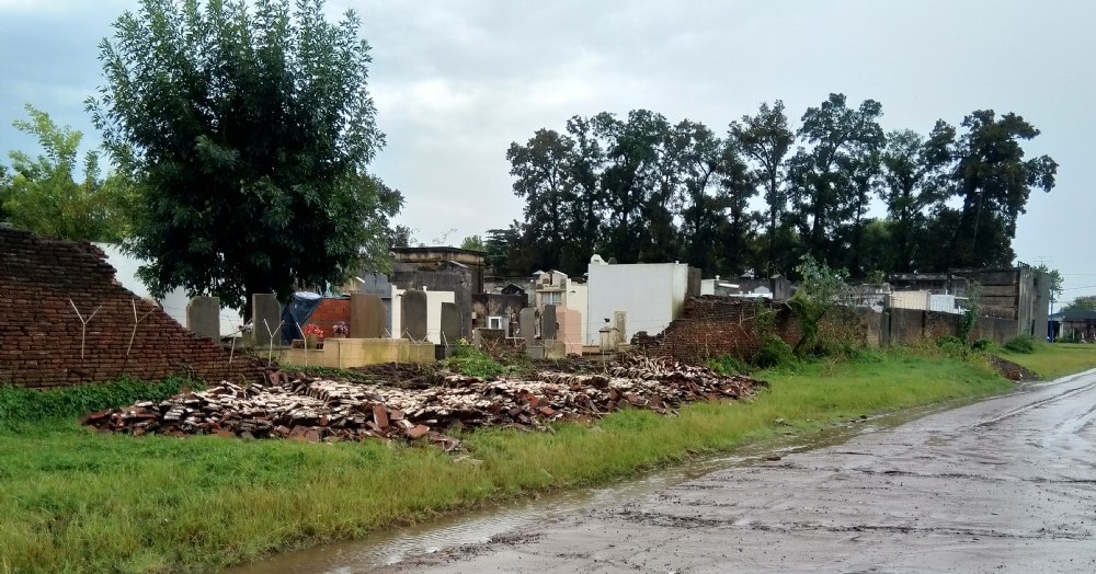 Afortunadamente no hubo heridos.