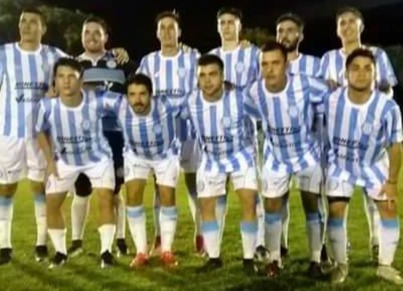 El equipo albiceleste.