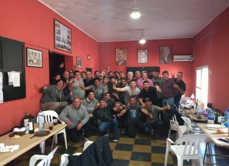 La foto grupal.