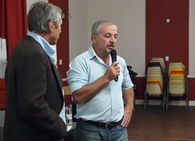 El intendente Rossi recibió a autoridades provinciales (fotos de nuestra producción y gentileza de Damián Clavijo).