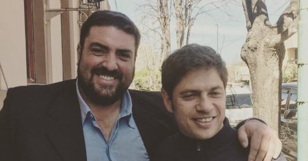 Ramiro Baguear y Axel Kicillof.