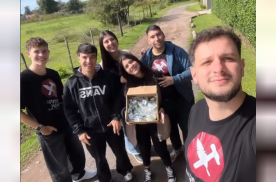 La Juventud Radical de Rojas lanzó una colecta solidaria de invierno