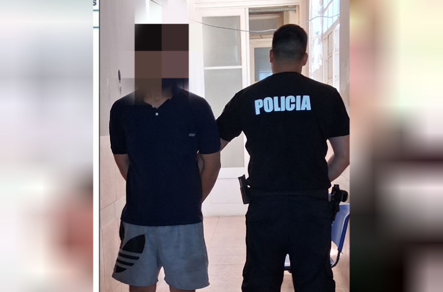 El detenido tiene 23 años.