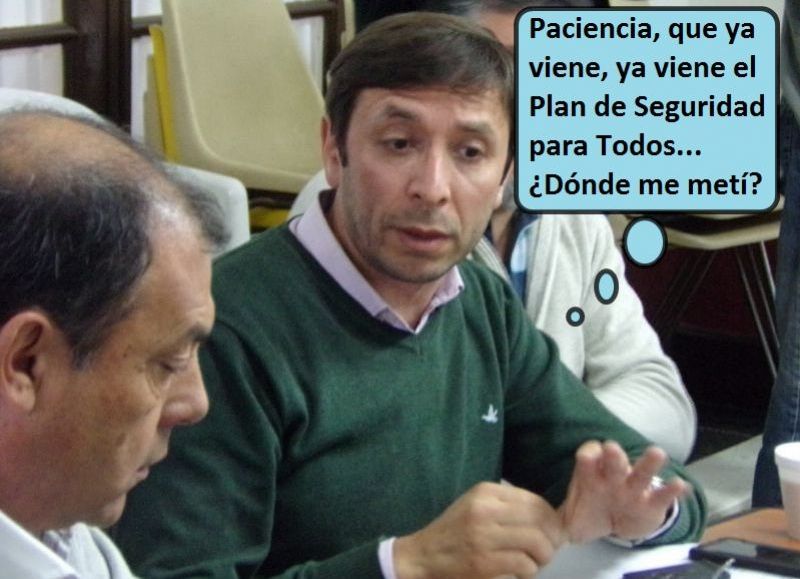 Mareado. A Núñez le queda grandísimo el cargo, por eso le asignarían esta nueva cartera.