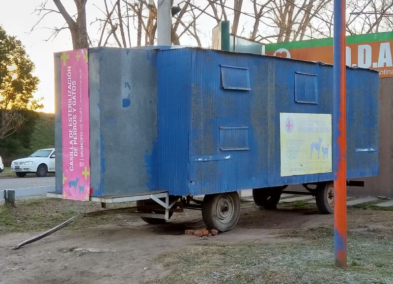 Instalada en la sede de la Patrulla Rural.