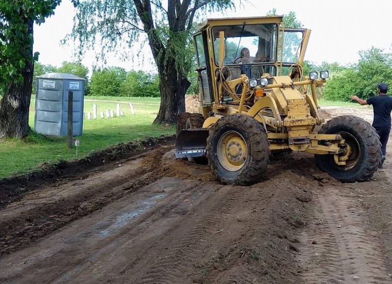 Maquinaria en acción.