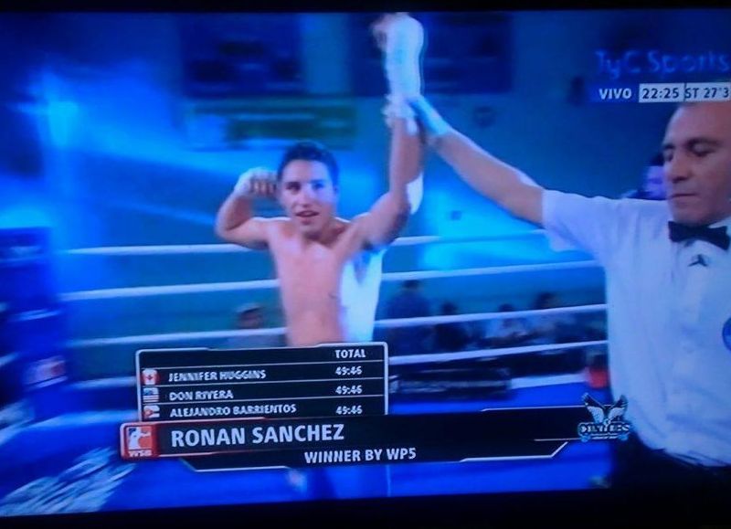 El del rojense fue el único triunfo de la noche para “Los Cóndores” que fueron derrotados 4 a 1 por Colombia.