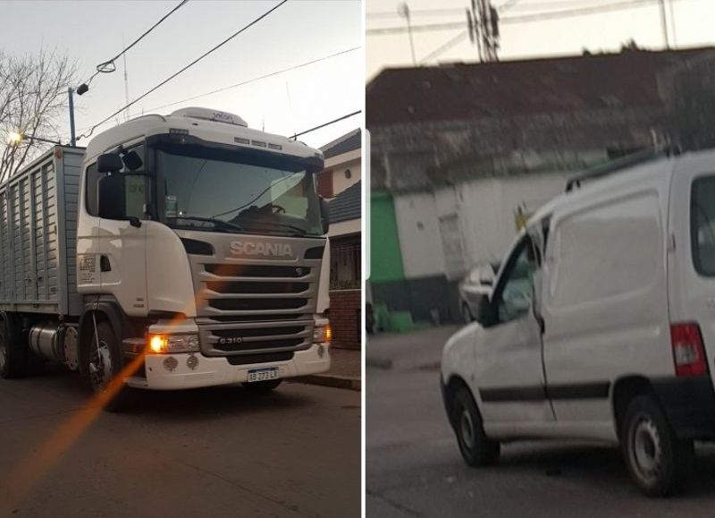 Ocurrió en la esquina de Kennedy y Presidente Perón.